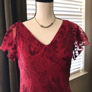 Red Rose Dress